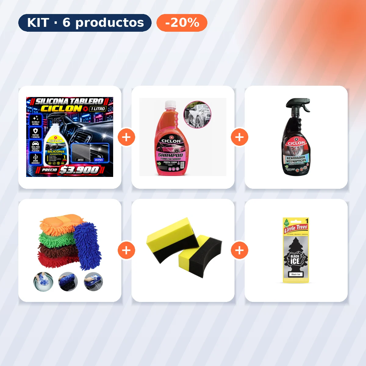 Kit Limpieza - Limpieza | ESCOMOTORS