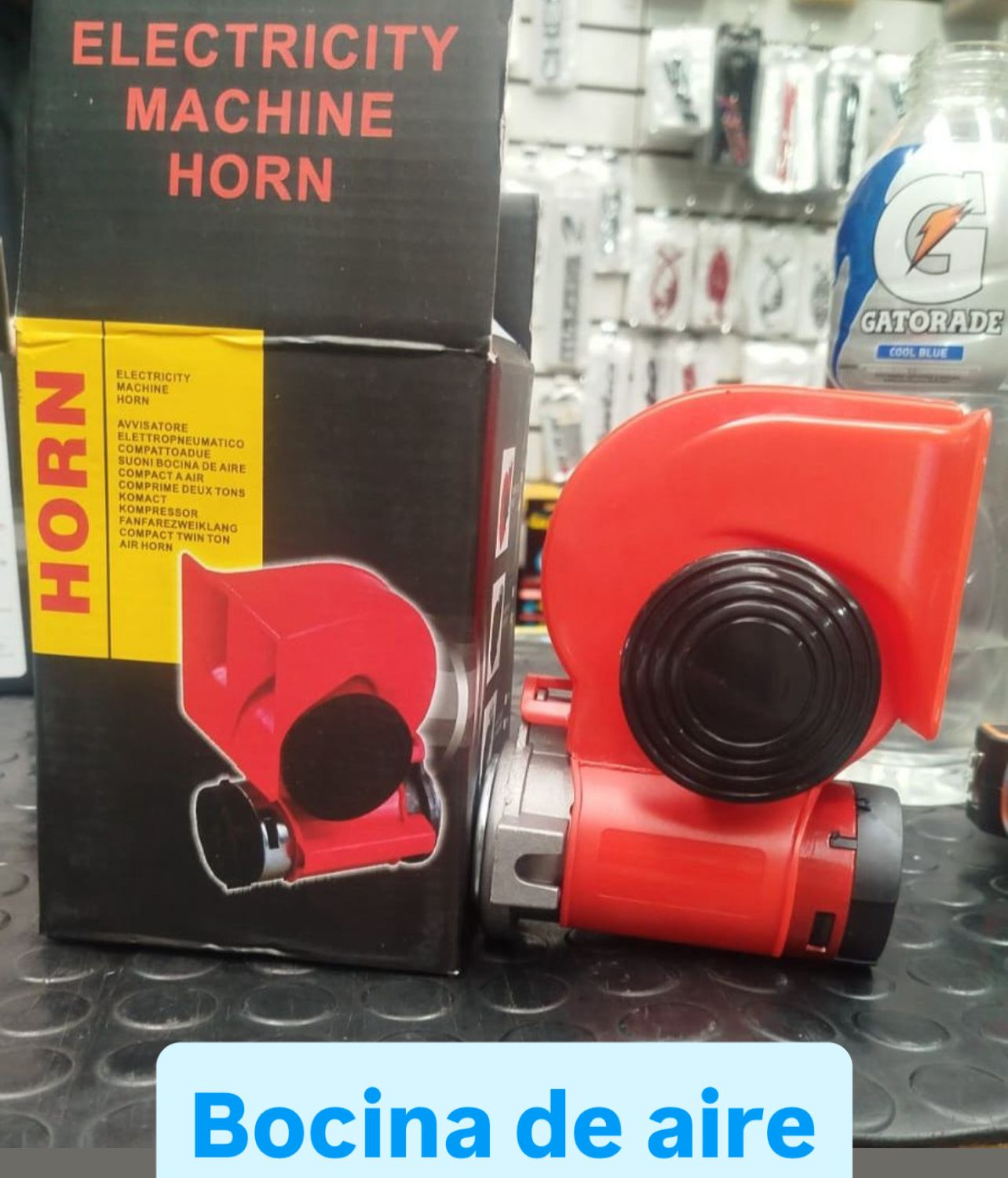 BOCINA DE AIRE DOBLE COMPACTA