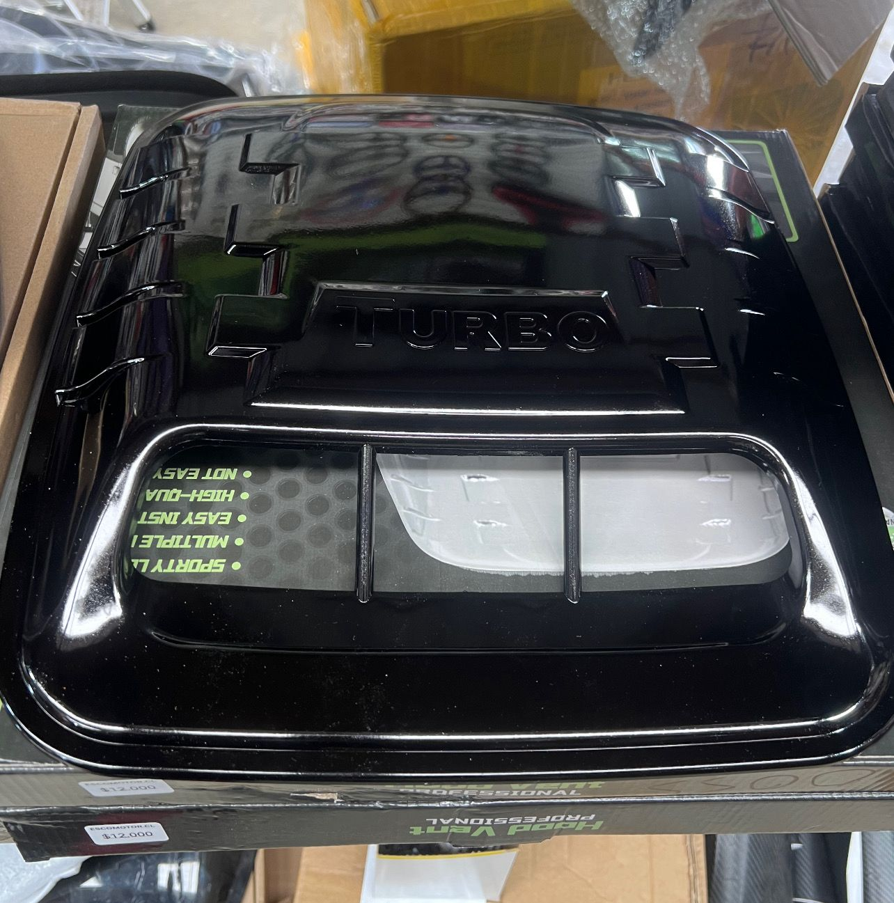 TOMA DE AIRE UNIVERSAL ADHESIVA PARA CAMIONETA