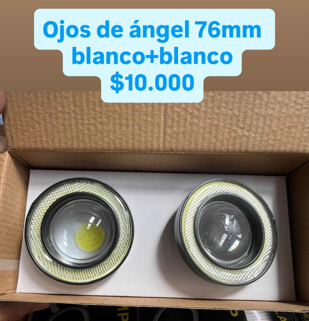 OJOS DE ANGEL BLANCO 76MM BLANCO