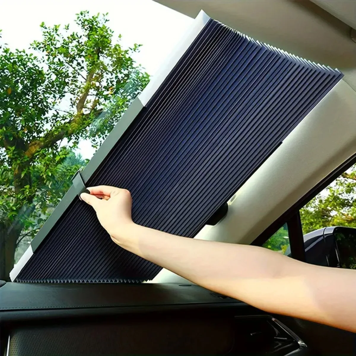 PARASOL RETRACTIL AUTO Y CAMIONETAS