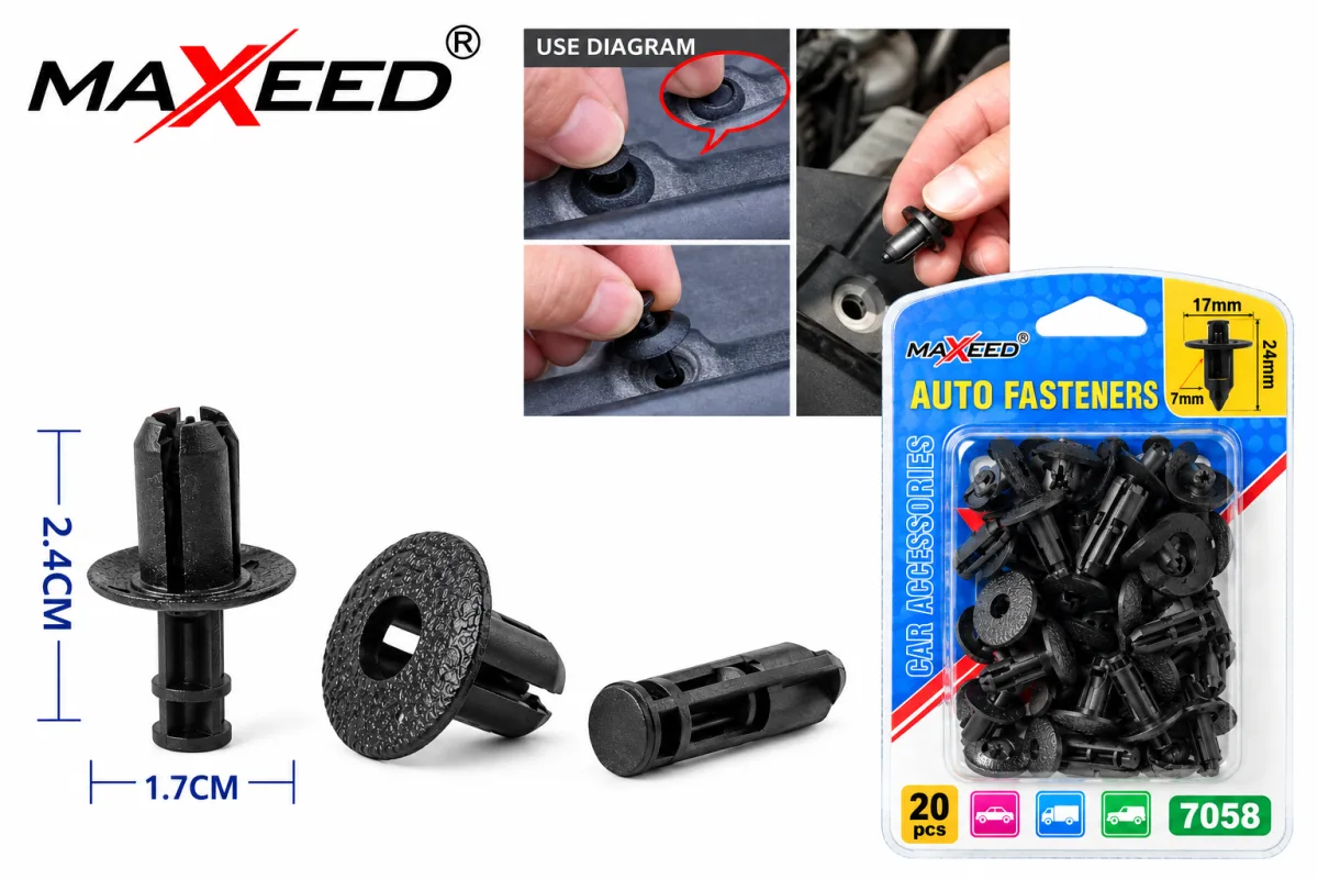 Set 20 Broches Plasticos - Exterior | ESCOMOTORS