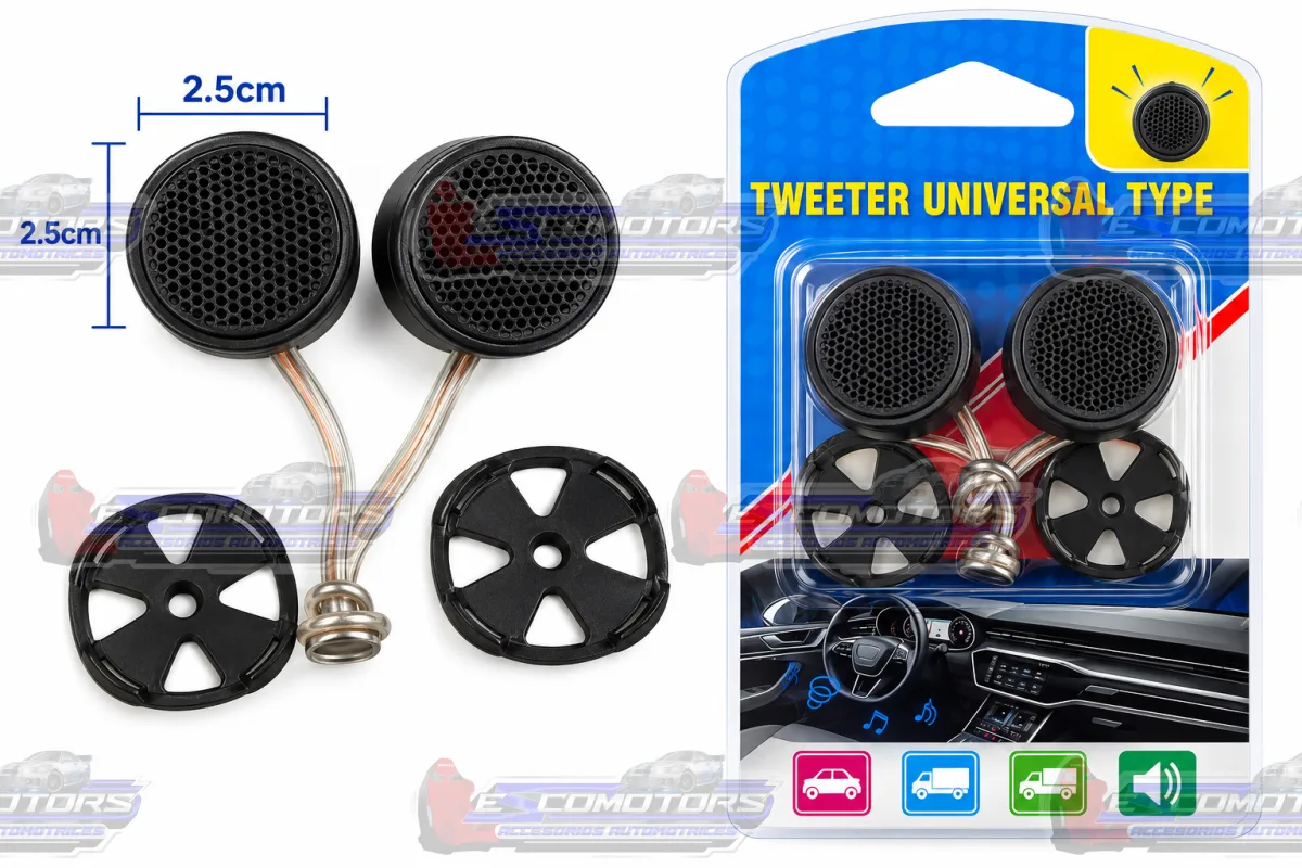 Tweeter Para Audio 2 Unidades - Audio | ESCOMOTORS