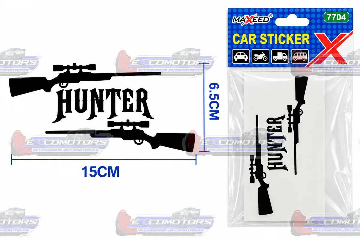 STICKER NEGRO BRILLANTE