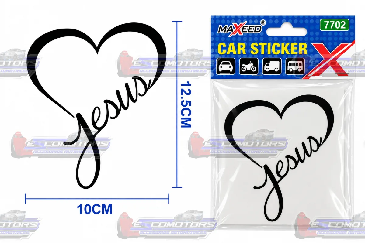 STICKER NEGRO BRILLANTE