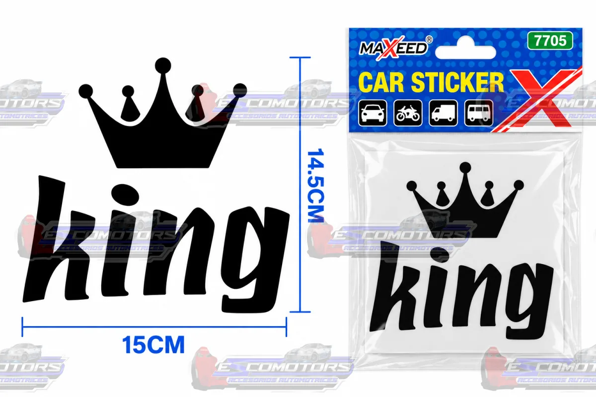 Sticker Negro Brillante - Exterior | ESCOMOTORS