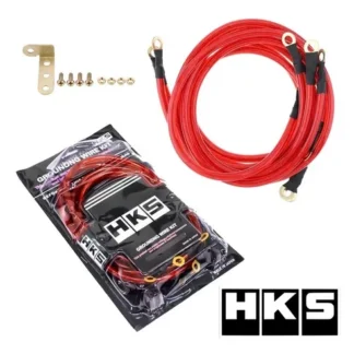 KIT CABLES A TIERRA HKS ROJO